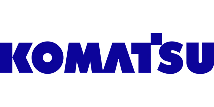 Komatsu heavy truck brand logo serviced by Direct Diesel Repairs in Hervey Bay