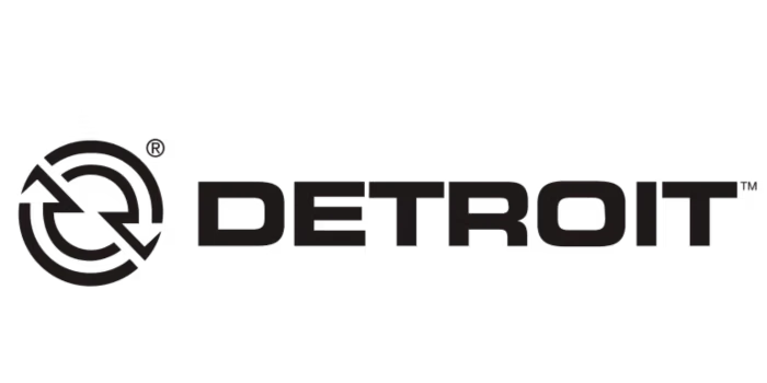 Detroit Diesel heavy truck brand logo serviced by Direct Diesel Repairs in Hervey Bay